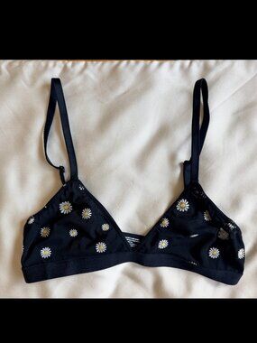 NWT Parade Daisy Mesh Bralette // Small